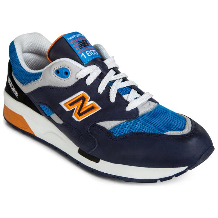 Order New Balance 1600 Seri Low-Top Hitam/Biru CM1600LA
