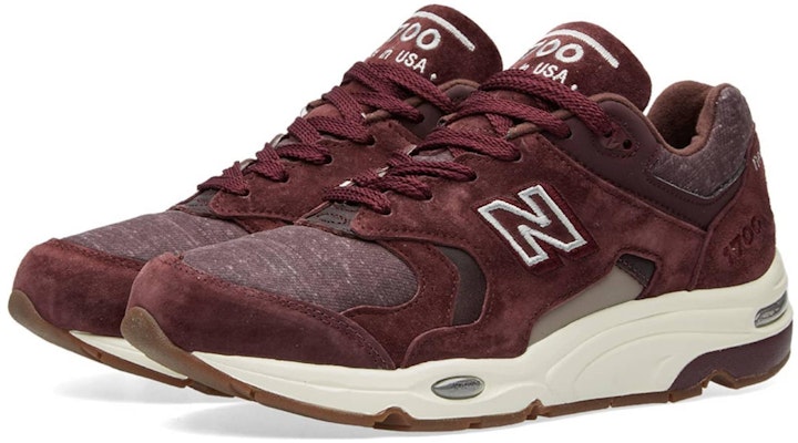New Balance NB 1700 低幫 跑步鞋 男女同款 酒紅 Shop New Balance NB 1700 低幫 跑步鞋 男女同款 酒紅