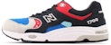 New Balance 1700 Low-Top Hitam/Merah/Biru CM1700M1