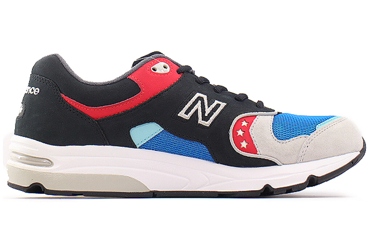 Order New Balance 1700 Seri Sepatu Rendah Hitam/Merah/Biru CM1700M1