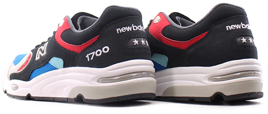 New Balance 1700 Low-Top Negro/Rojo/Azul CM1700M1 Lookbook New Balance 1700 Low-Top Negro/Rojo/Azul CM1700M1