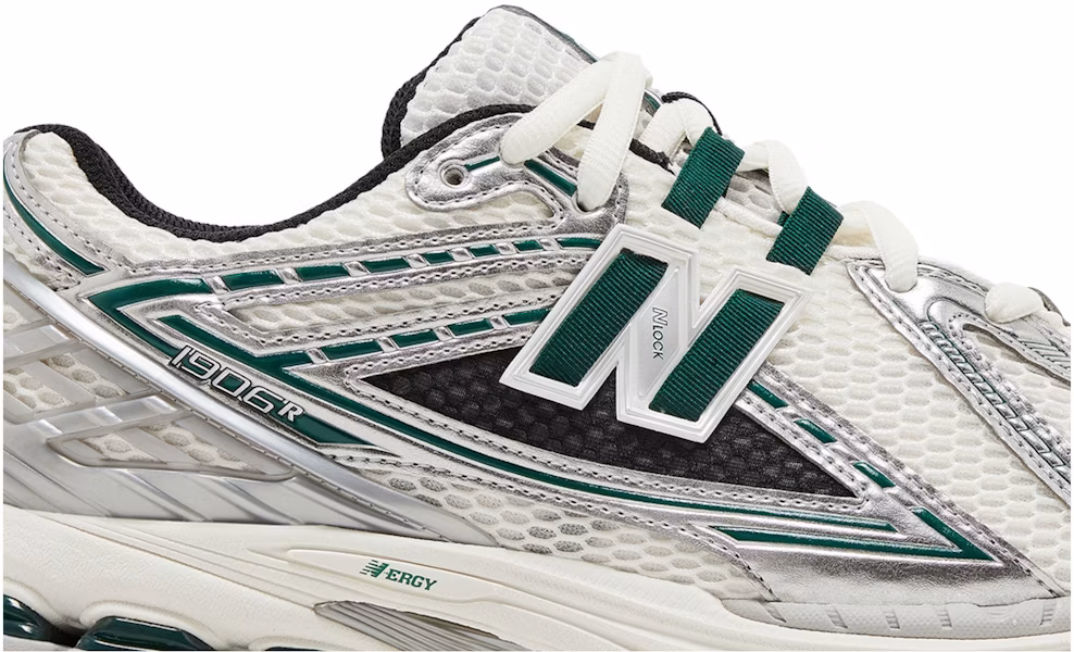 New Balance 1906R 'Silver Metallic Nightwatch Green' M1906REU Lookbook New Balance 1906R 'Silver Metallic Nightwatch Green' M1906REU