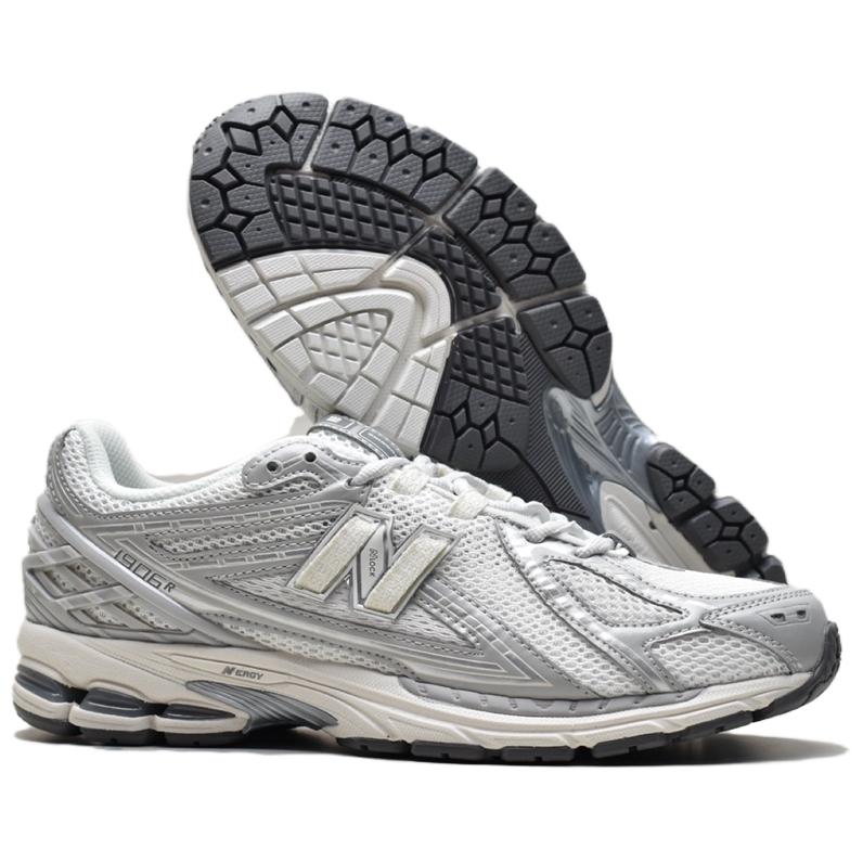 Sizing 新百伦 NB 1906R 運動 復古防滑耐磨透氣 低幫 休閒跑步鞋 男女同款 銀灰白