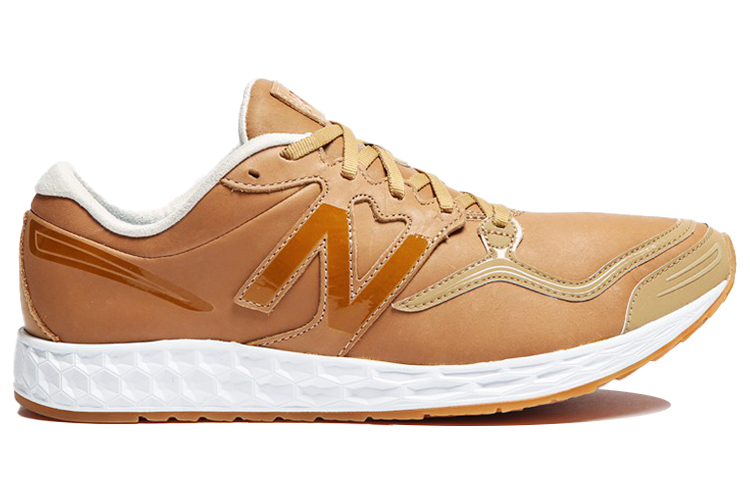 Order New Balance 1980系列 透氣減震耐磨 低幫跑步鞋 棕橙色