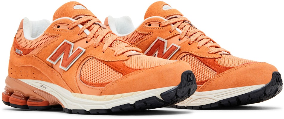 New Balance NB 2002R 「運動場黏土」棒球鞋 舒適時尚 防滑耐磨 低幫 訓練鞋 男女同款 橙色 Cheap New Balance NB 2002R 「運動場黏土」棒球鞋 舒適時尚 防滑耐磨 低幫 訓練鞋 男女同款 橙色