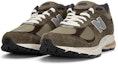 Lookbook New Balance 2002R 'Olive' Lelaki Wanita Sneakers Kasual Hijau M2002RJG