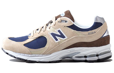 New Balance 2002R Beige Navy Blue ML2002R5