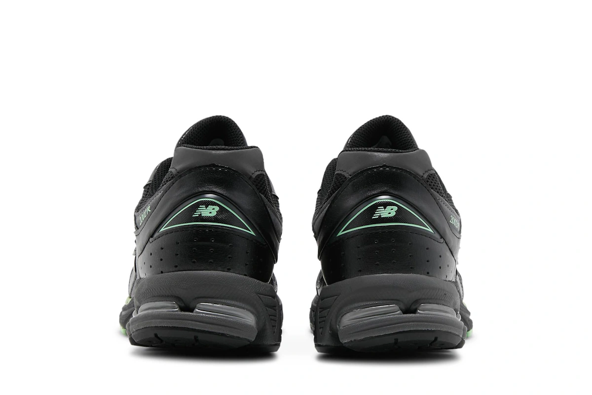 New Balance 2002R Black Silver Green M2002RLD