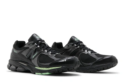 New Balance 2002R Black Silver Green M2002RLD