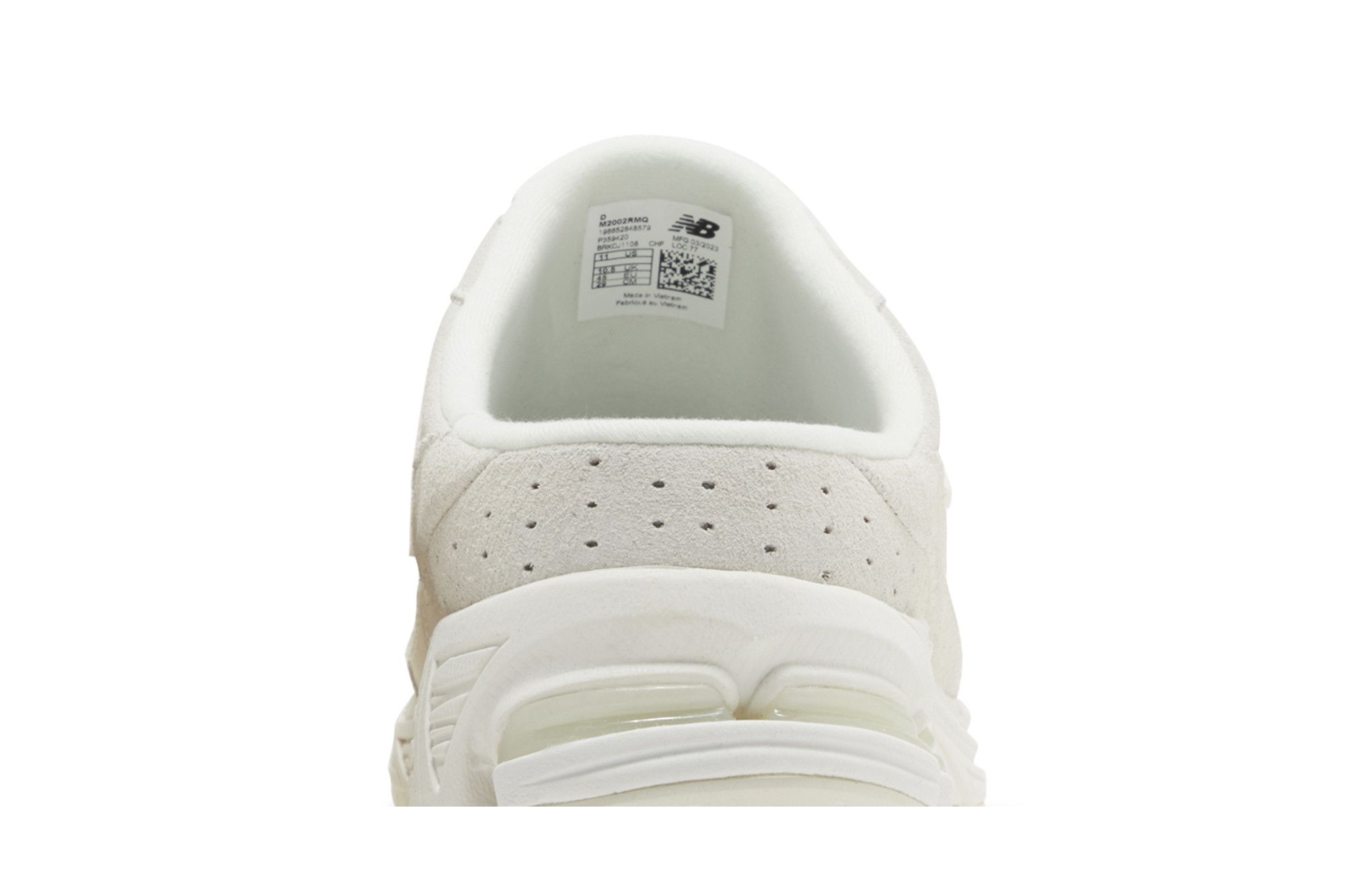 Sizing New Balance 2002R Mule ''Sea Salt'' Damen/Herren Schuhe M2002RMQ