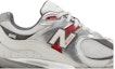 Order New Balance 2002R Perak Metalik Merah Pasukan M2002RLB