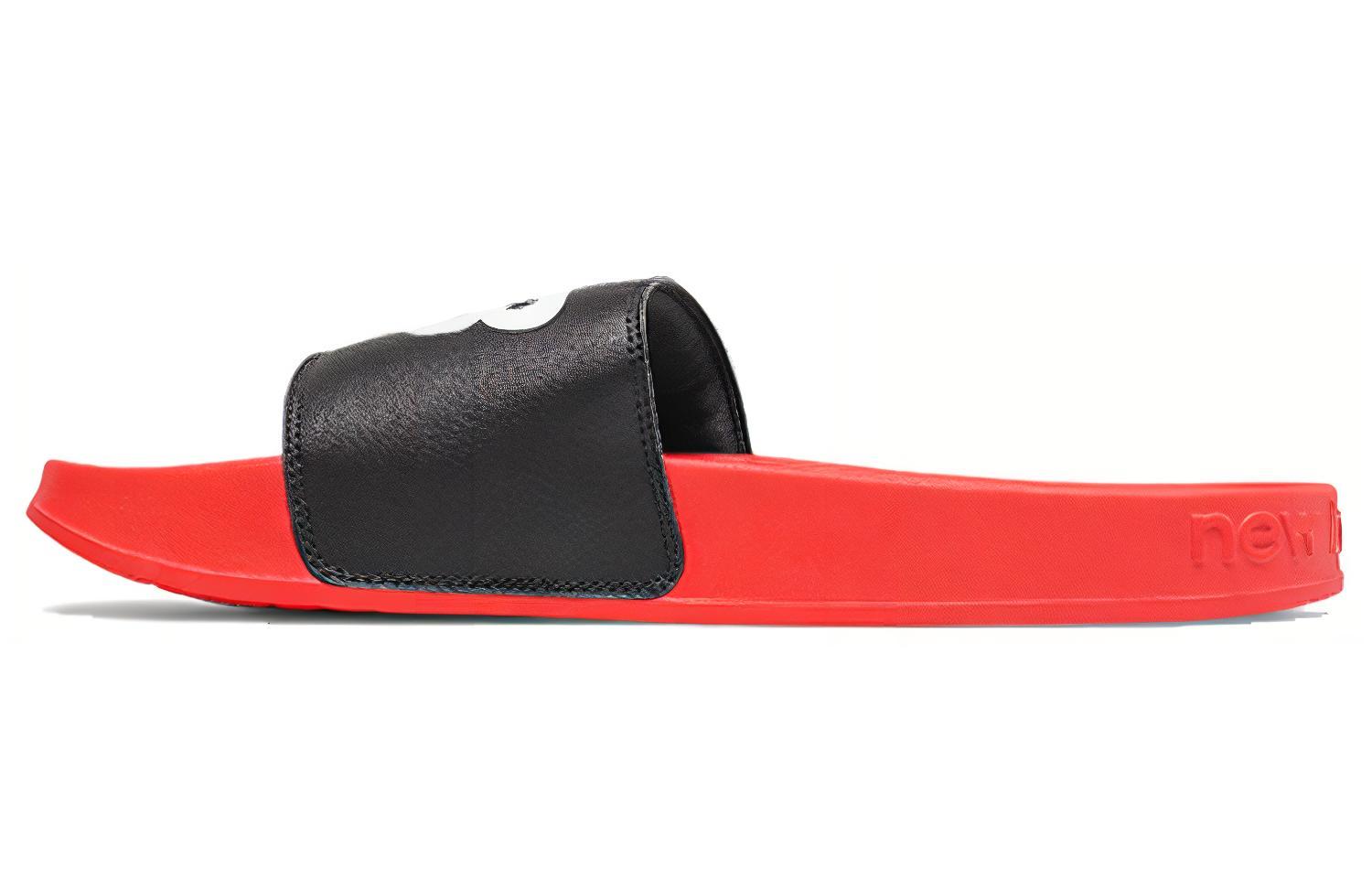 Buy New Balance 200系列 黑紅 拖鞋