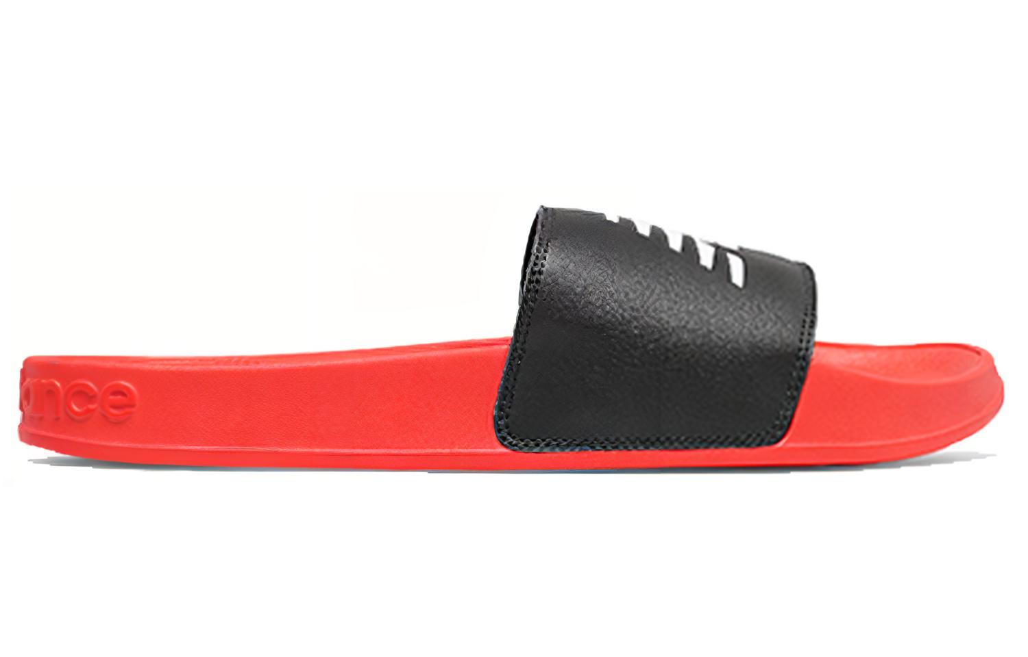 Lookbook New Balance 200系列 黑紅 拖鞋