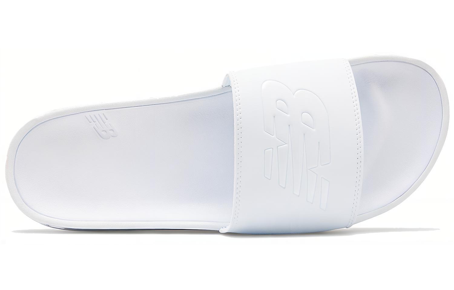 Lookbook 新平衡 200系列 拖鞋 白色