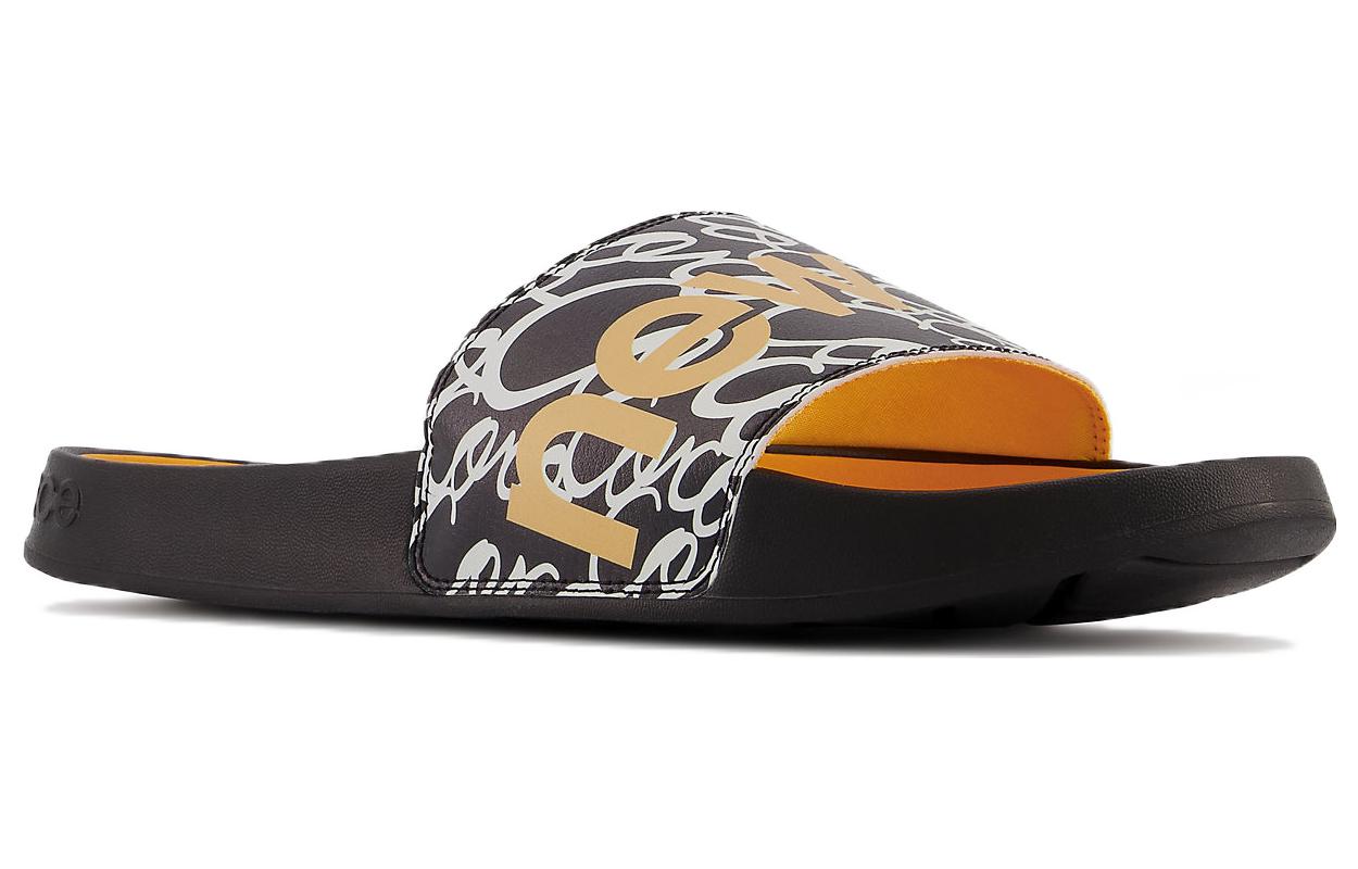 Lookbook New Balance 200 Slide 'Negro y Albaricoque Vibrante' SMF200CI