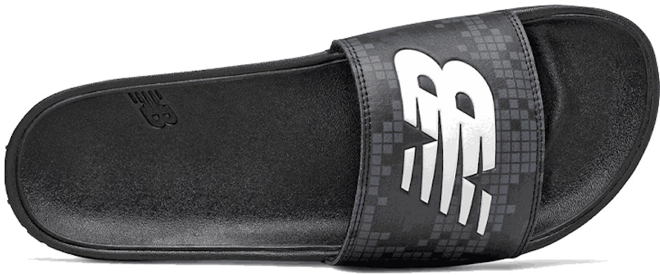 New Balance 200 Slide 'Black White' SMF200BW Lookbook New Balance 200 Slide 'Black White' SMF200BW