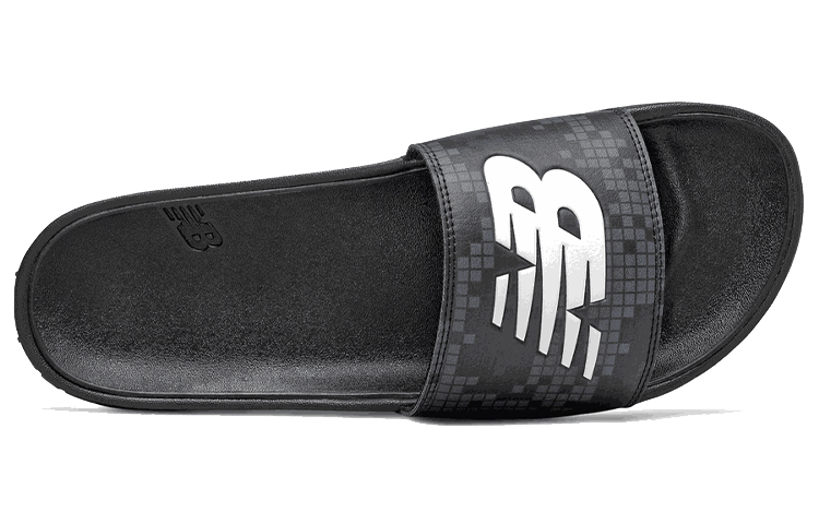 Lookbook New Balance 200 白黑拖鞋 SMF200BW