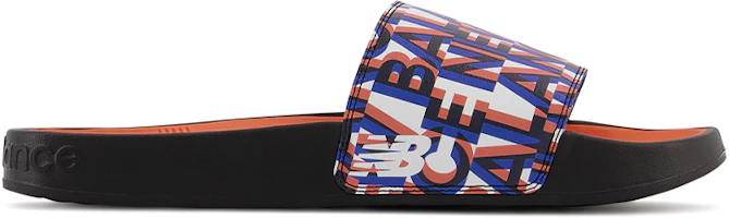 Order New Balance 200 Slides 'Black Vibrant Orange' SMF200MO
