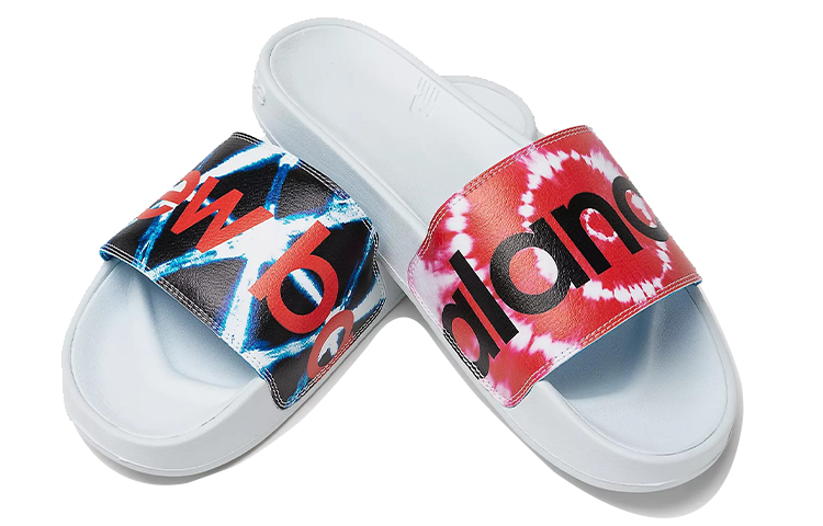 Shop New Balance 200 Slides 'Tie-Dye' SMF200VP