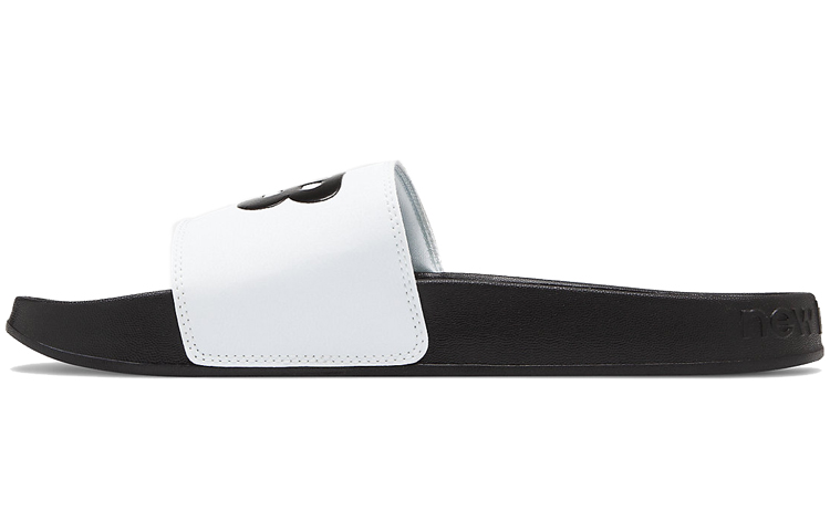 Buy New Balance 200系列 休閒簡約拖鞋 黑白