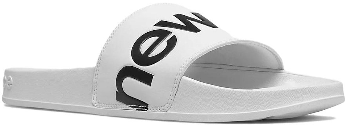 New Balance 200 Slides 'White Black' SMF200WT Lookbook New Balance 200 Slides 'White Black' SMF200WT