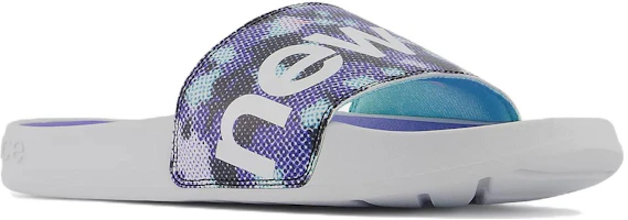 Lookbook New Balance 200 Slides 'White Vibrant Violet' SWF200FG