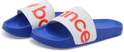 뉴발란스 200 슬리퍼 화이트/블루/레드 SMF200P1 Lookbook 뉴발란스 200 슬리퍼 화이트/블루/레드 SMF200P1