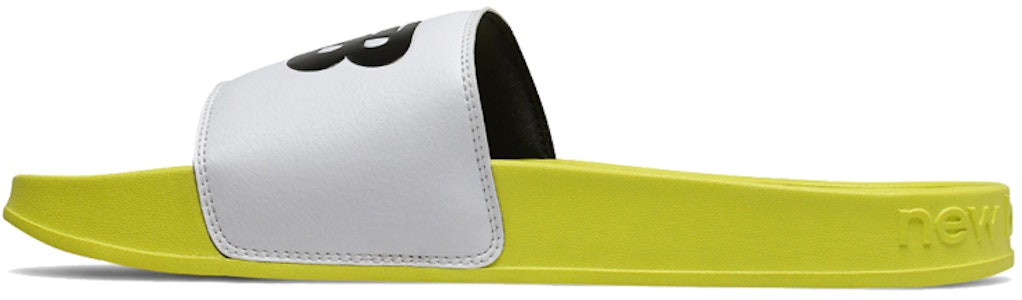 뉴발란스 200 슬리퍼 화이트/옐로우 SMF200BY Buy 뉴발란스 200 슬리퍼 화이트/옐로우 SMF200BY