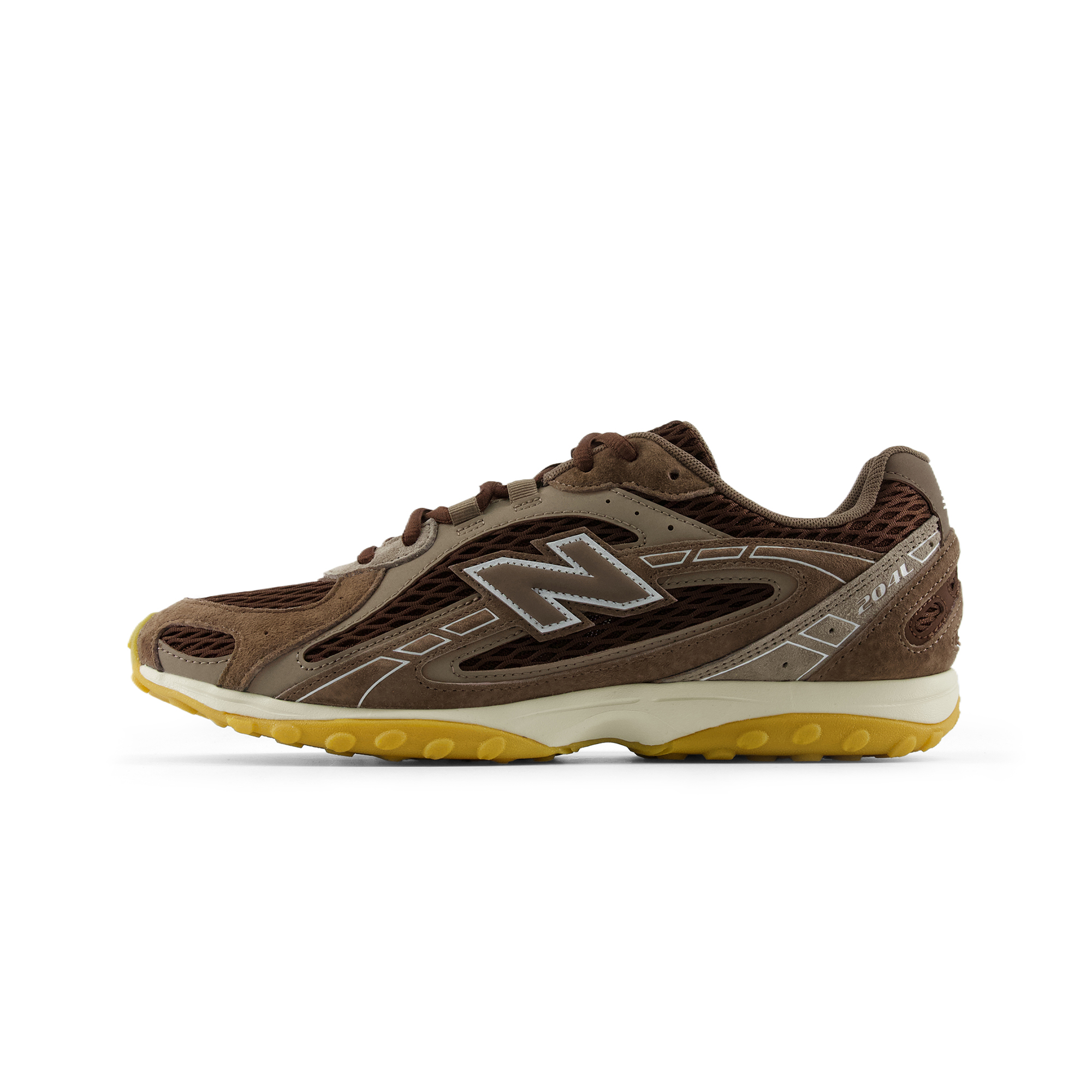 New Balance 204L Retro Fashion Comfortable Lifestyle Sneakers Beige D Width. U204L1IP