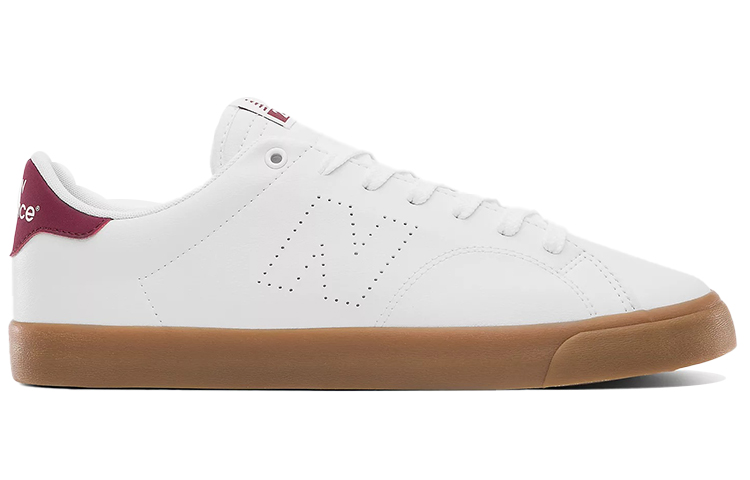 Order New Balance 210 ''Wit Bordeaux'' AM210WCB