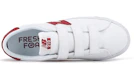 Lookbook New Balance 210 Series Sneakers Wit/Rood AM210VWR