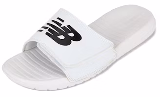 Order New Balance 230 Series Minimalistic White Slippers SD230WT