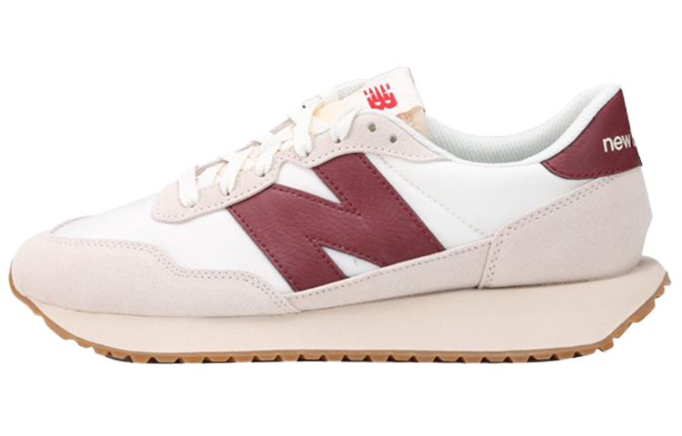 New Balance 237 'White Burgundy' MS237SB