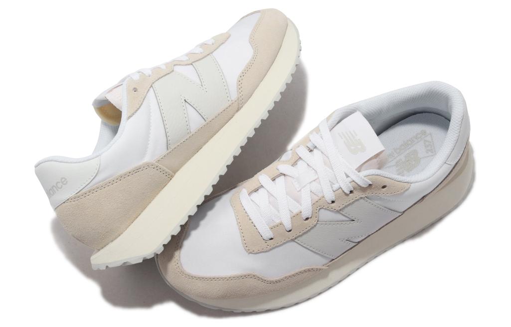 Shop 뉴발란스 237 시리즈 로우탑 핑크/화이트 MS237TWS MS237TWS