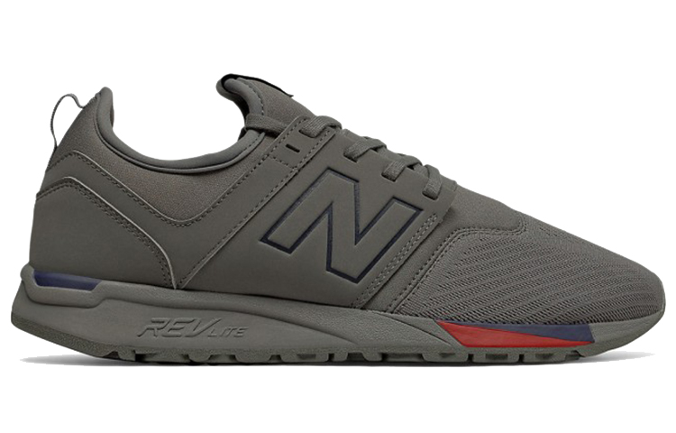 Order New Balance 247 Classic ''Grigio Scuro Rosso Nero'' MRL247GN