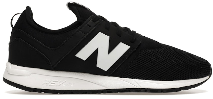 New balance classic black and white sales