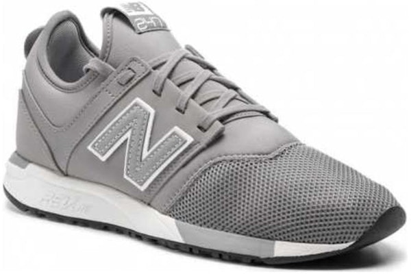 新百伦 NB 247 低帮 跑步鞋 男女同款 灰色 D宽 Lookbook 新百伦 NB 247 低帮 跑步鞋 男女同款 灰色 D宽