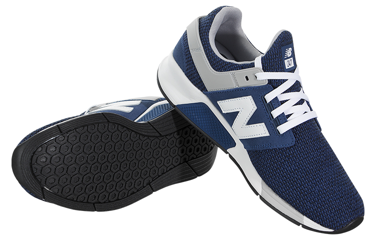 Shop New Balance 247系列 低筒跑步鞋 藍色