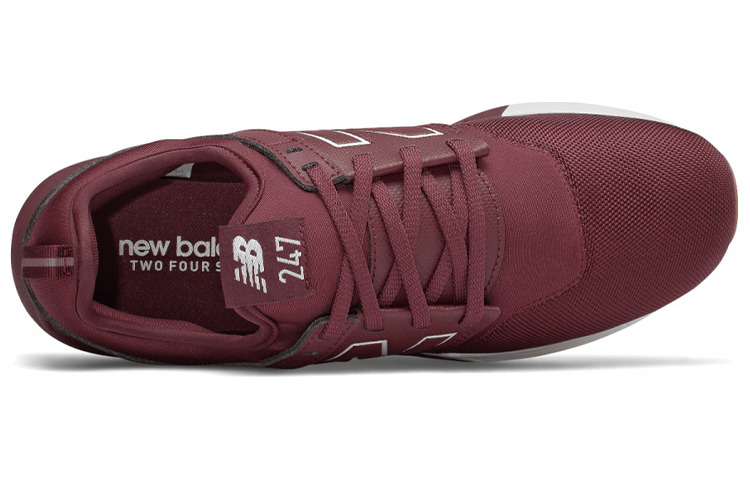 Lookbook 新百伦247系列减震耐磨防滑低帮红色'酒红色' MRL247HJ