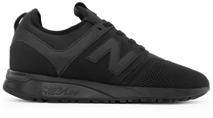 New Balance NB 247 低幫 跑步鞋 男款 純黑 Order New Balance NB 247 低幫 跑步鞋 男款 純黑