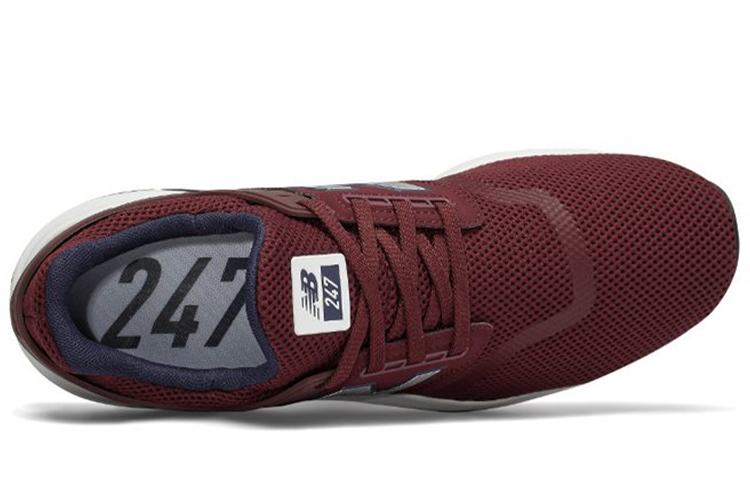 Shop 新百倫 247 v2 酒紅色
