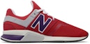 Order New Balance 247 Siri Kasual Nyaman Bernafas 'Merah' MS247NMT