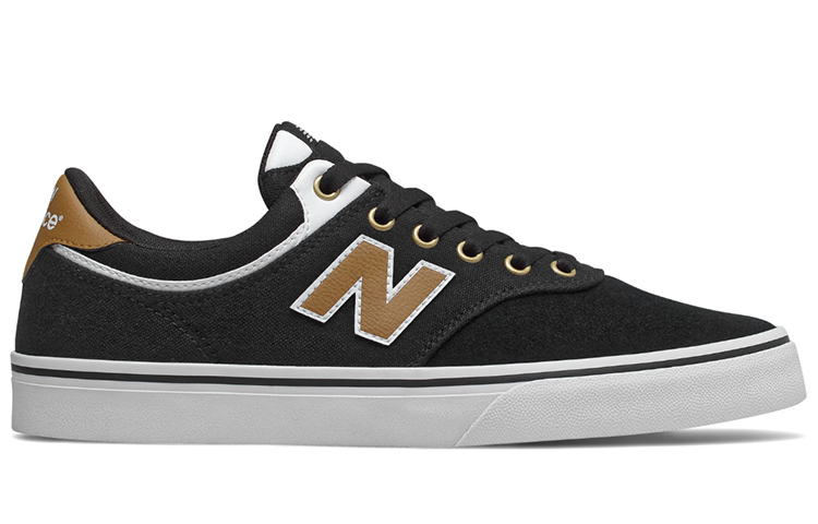 Order New Balance 255 D-Wide Schwarz/Gold NM255BTO