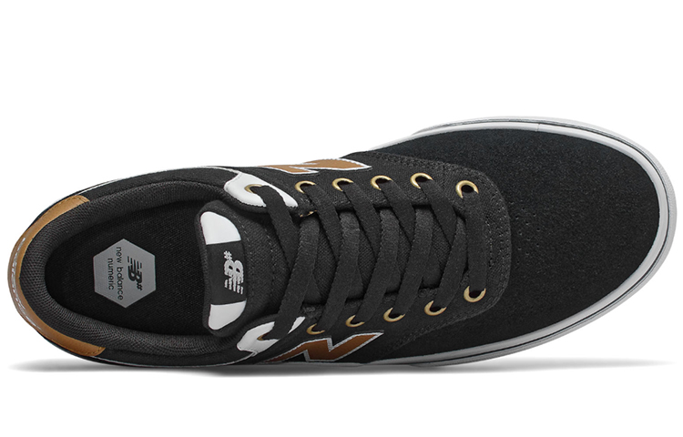 Lookbook New Balance 255 D-Wide Schwarz/Gold NM255BTO