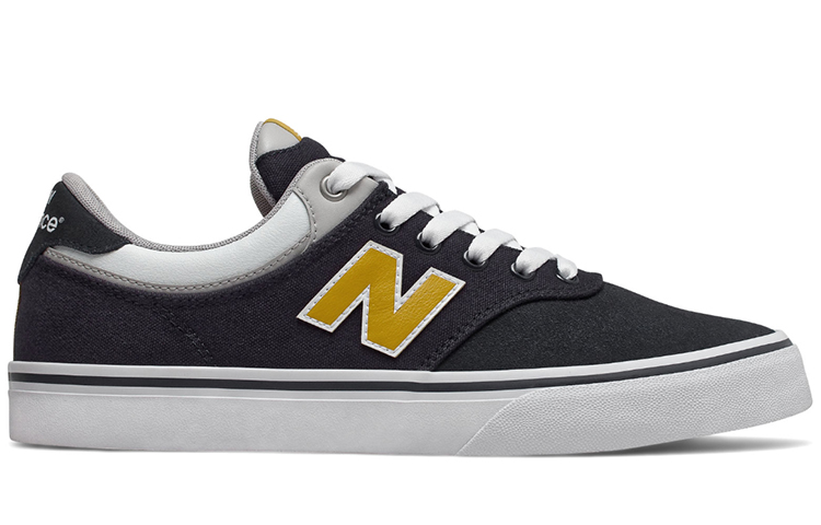 Order New Balance 255 D-Ancho Negro/Amarillo NM255NGD