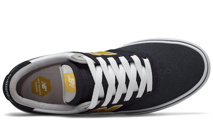 Lookbook New Balance 255 D-Wide Zwart/Geel NM255NGD