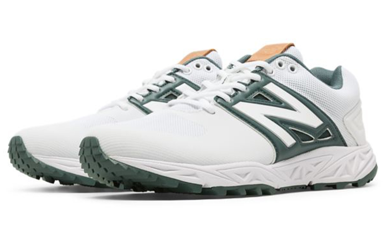 Lookbook New Balance 低筒 3000 v3 防滑耐磨訓練鞋 白綠色