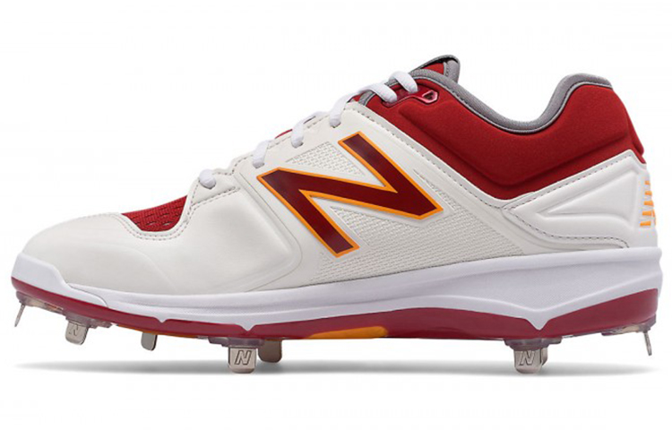 Buy New Balance 3000 v3 低筒防滑耐磨訓練鞋 白紅色