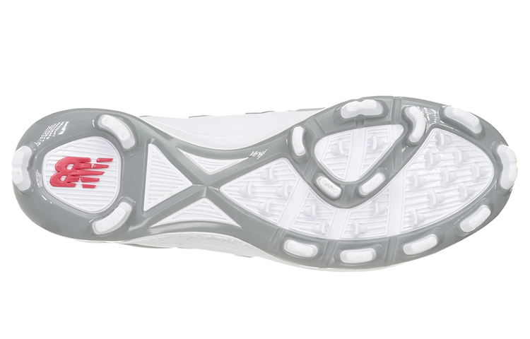 Shop New Balance 3000 v3 低筒防滑耐磨訓練鞋 灰白