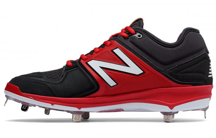Buy New Balance 3000 v3 金屬 低筒防滑耐磨訓練鞋 黑紅色